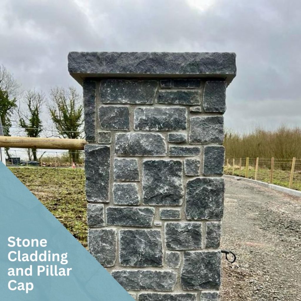 Pillar Caps and Wall Copings with Stone Solutions NI